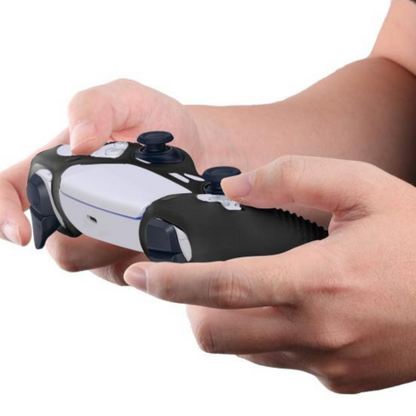 Étui de manette de jeu en silicone, poignée antidérapante, couvercle de position du trou précis, anti-rayures, housse de protection pour contrôleur PS5